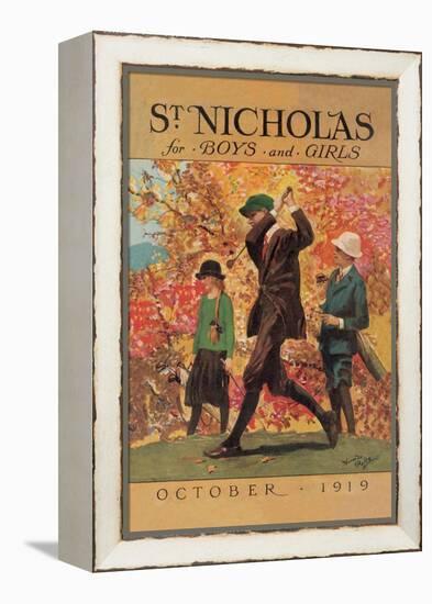 St. Nicholas for Boys and Girls-Garrett Price-Framed Stretched Canvas