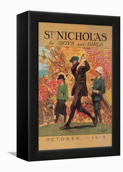 St. Nicholas for Boys and Girls-Garrett Price-Framed Stretched Canvas