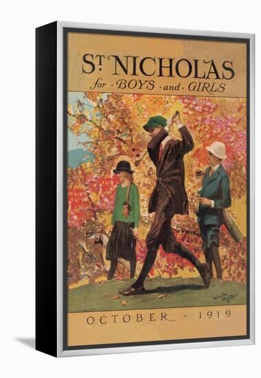 St. Nicholas for Boys and Girls-Garrett Price-Framed Stretched Canvas