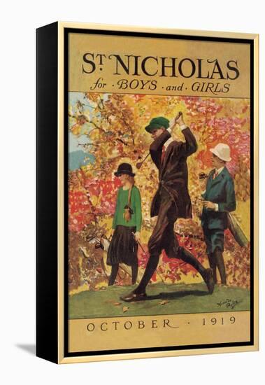 St. Nicholas for Boys and Girls-Garrett Price-Framed Stretched Canvas