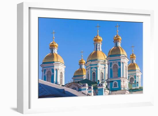 St. Nicholas Naval Cathedral, Saint-Petersburg, Russia-Eugene Sergeev-Framed Photographic Print