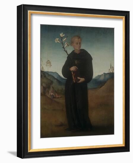 St. Nicholas of Tolentino-Francesco Ubertini (Bachiacca)-Framed Giclee Print