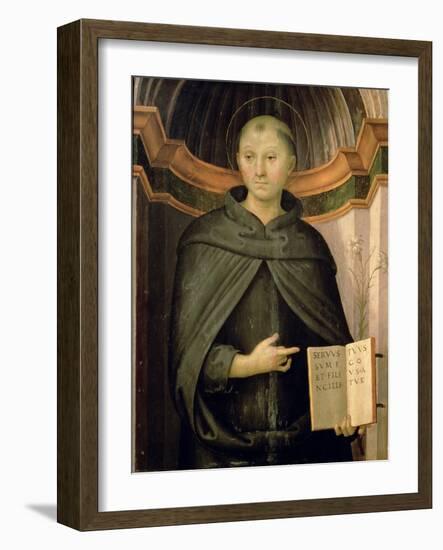 St. Nicholas of Tolentino-Pietro Perugino-Framed Giclee Print
