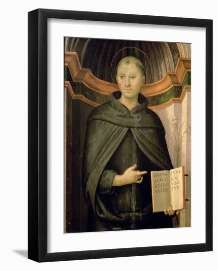 St. Nicholas of Tolentino-Pietro Perugino-Framed Giclee Print