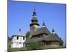 St. Nicholas Wooden Church, Svaliava, Zakarpattia Oblast, Transcarpathia, Ukraine-Ivan Vdovin-Mounted Photographic Print