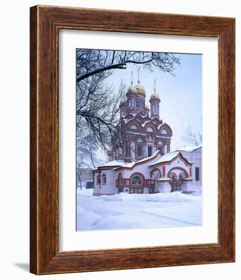 St. Nikolas Monastery, Moscow, Russia-null-Framed Art Print