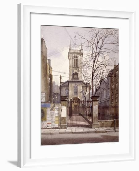 St Olave Jewry, London, 1887-John Crowther-Framed Giclee Print