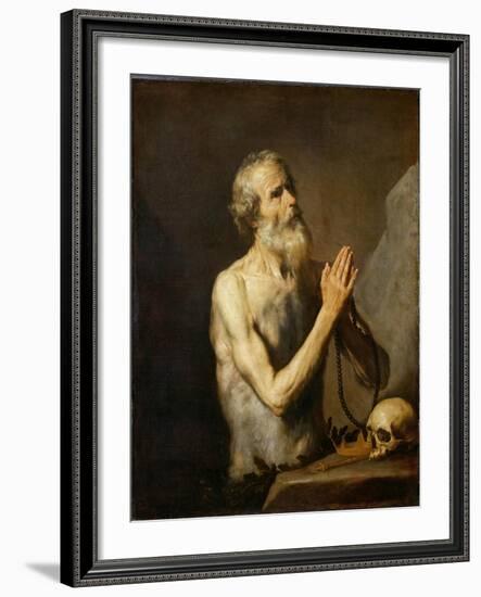 St. Onuphrius, 1637-Jusepe de Ribera-Framed Giclee Print