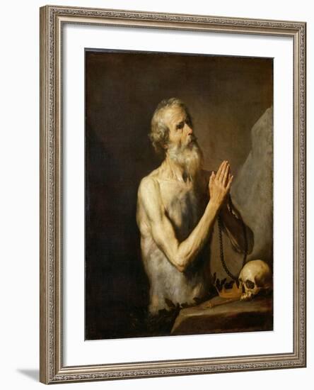 St. Onuphrius, 1637-Jusepe de Ribera-Framed Giclee Print