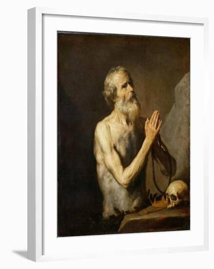 St. Onuphrius, 1637-Jusepe de Ribera-Framed Giclee Print