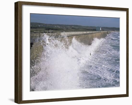 St. Ouen's Bay, St. Ouen, Jersey, Channel Islands, United Kingdom-Neale Clarke-Framed Photographic Print