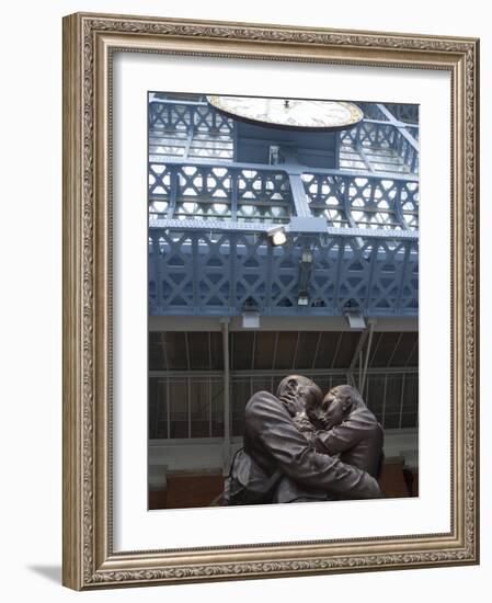 St. Pancras International Train Station, London, England, United Kingdom, Europe-Ethel Davies-Framed Photographic Print