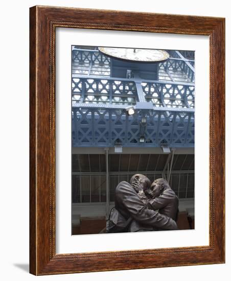 St. Pancras International Train Station, London, England, United Kingdom, Europe-Ethel Davies-Framed Photographic Print