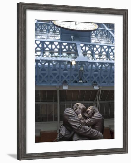 St. Pancras International Train Station, London, England, United Kingdom, Europe-Ethel Davies-Framed Photographic Print