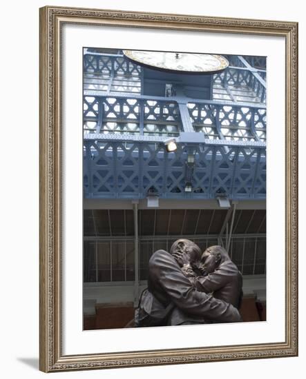 St. Pancras International Train Station, London, England, United Kingdom, Europe-Ethel Davies-Framed Photographic Print