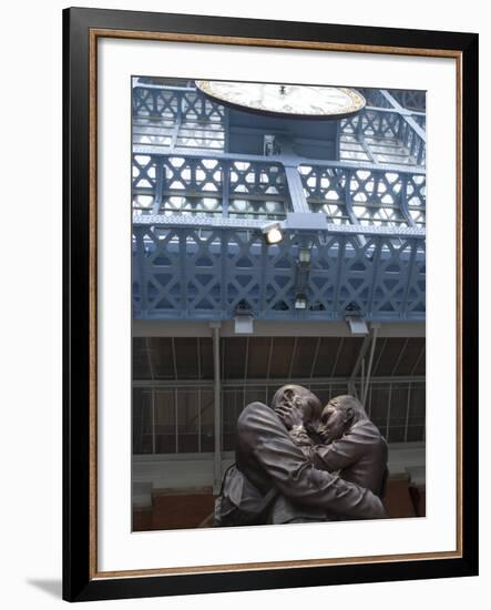 St. Pancras International Train Station, London, England, United Kingdom, Europe-Ethel Davies-Framed Photographic Print