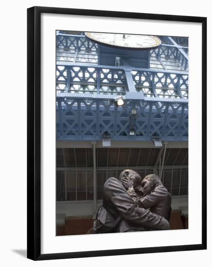 St. Pancras International Train Station, London, England, United Kingdom, Europe-Ethel Davies-Framed Photographic Print