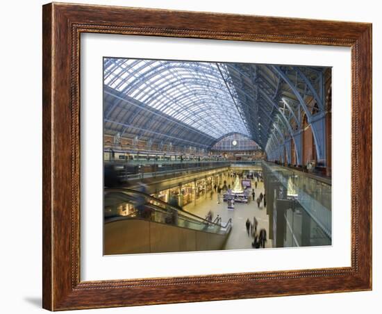 St. Pancras Station, London, England, United Kingdom, Europe-Ben Pipe-Framed Photographic Print