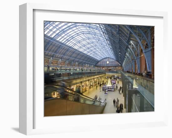 St. Pancras Station, London, England, United Kingdom, Europe-Ben Pipe-Framed Photographic Print
