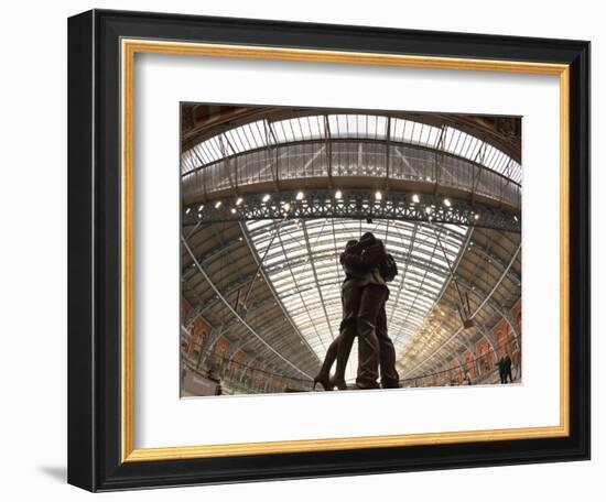 St. Pancras Station, London, England-Jon Arnold-Framed Photographic Print