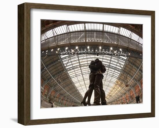 St. Pancras Station, London, England-Jon Arnold-Framed Photographic Print