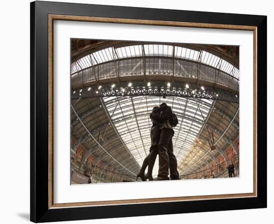 St. Pancras Station, London, England-Jon Arnold-Framed Photographic Print