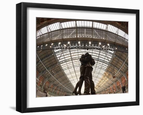 St. Pancras Station, London, England-Jon Arnold-Framed Photographic Print