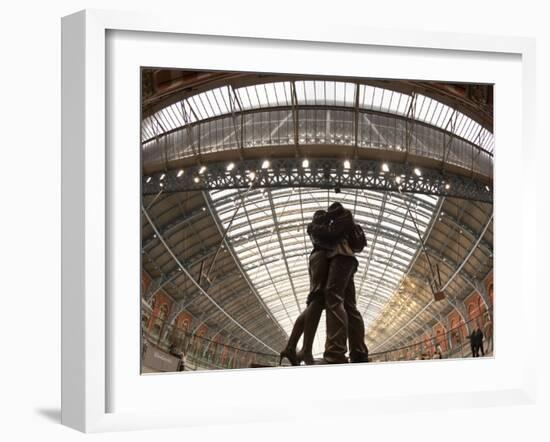 St. Pancras Station, London, England-Jon Arnold-Framed Photographic Print