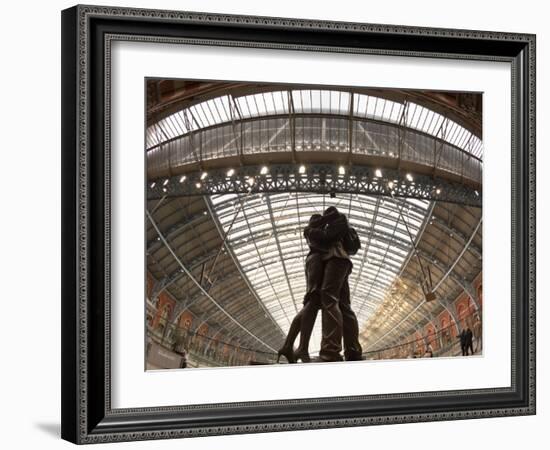 St. Pancras Station, London, England-Jon Arnold-Framed Photographic Print