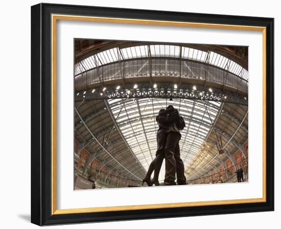 St. Pancras Station, London, England-Jon Arnold-Framed Photographic Print