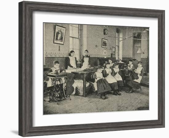 St Pancras Union School, Leavesden, Hertfordshire-Peter Higginbotham-Framed Photographic Print