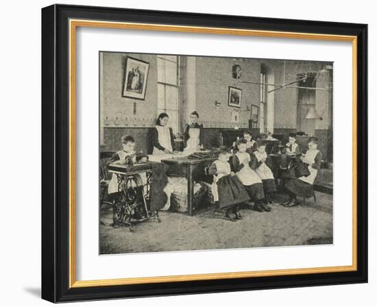 St Pancras Union School, Leavesden, Hertfordshire-Peter Higginbotham-Framed Photographic Print