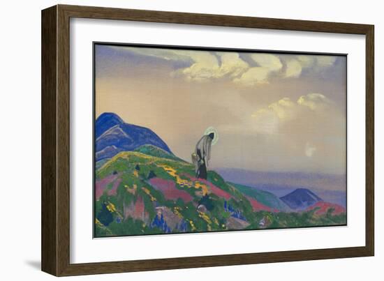 St. Panteleimon the Healer, 1931 (Tempera on Canvas)-Nicholas Roerich-Framed Giclee Print