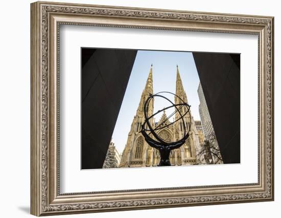 St. Patrick's Cathedral, 5th Avenue, Manhattan, New York City, New York, USA-Jon Arnold-Framed Photographic Print