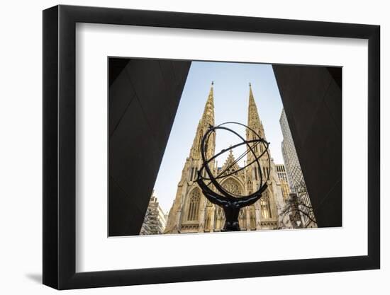 St. Patrick's Cathedral, 5th Avenue, Manhattan, New York City, New York, USA-Jon Arnold-Framed Photographic Print