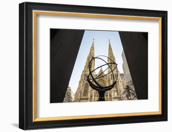 St. Patrick's Cathedral, 5th Avenue, Manhattan, New York City, New York, USA-Jon Arnold-Framed Photographic Print