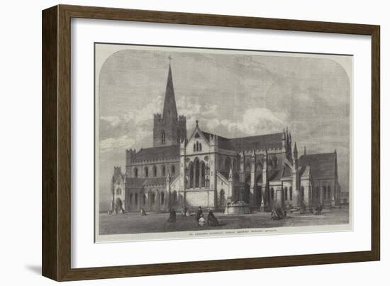 St Patrick's Cathedral, Dublin, Recently Restored-Frank Watkins-Framed Giclee Print