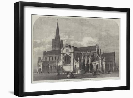 St Patrick's Cathedral, Dublin, Recently Restored-Frank Watkins-Framed Giclee Print