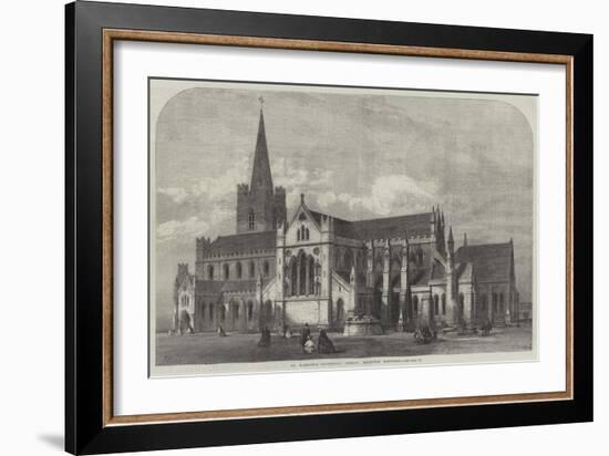 St Patrick's Cathedral, Dublin, Recently Restored-Frank Watkins-Framed Giclee Print