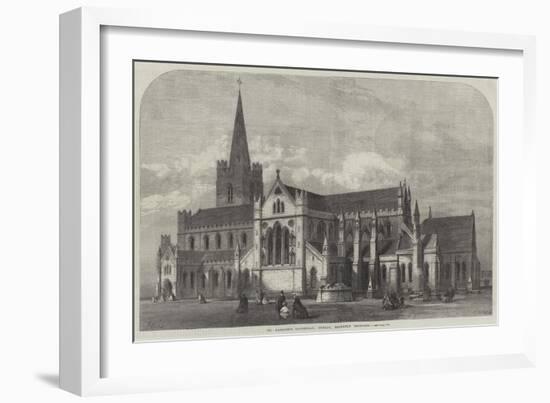 St Patrick's Cathedral, Dublin, Recently Restored-Frank Watkins-Framed Giclee Print