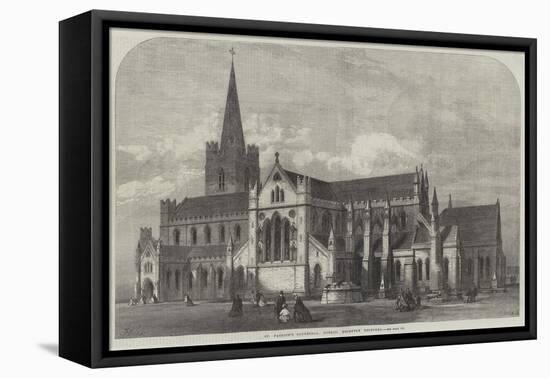 St Patrick's Cathedral, Dublin, Recently Restored-Frank Watkins-Framed Premier Image Canvas