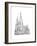 St Patrick's Cathedral, Fifth Avenue, New York, 2010-Anthony Butera-Framed Giclee Print