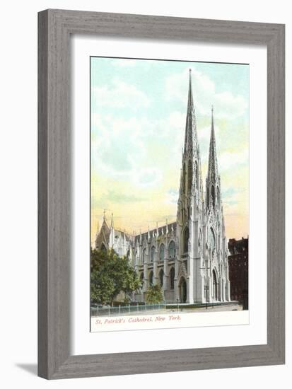 St. Patrick's Cathedral, New York City-null-Framed Art Print