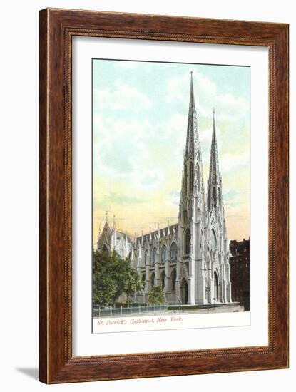 St. Patrick's Cathedral, New York City-null-Framed Art Print