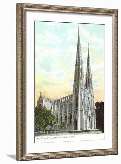 St. Patrick's Cathedral, New York City-null-Framed Art Print