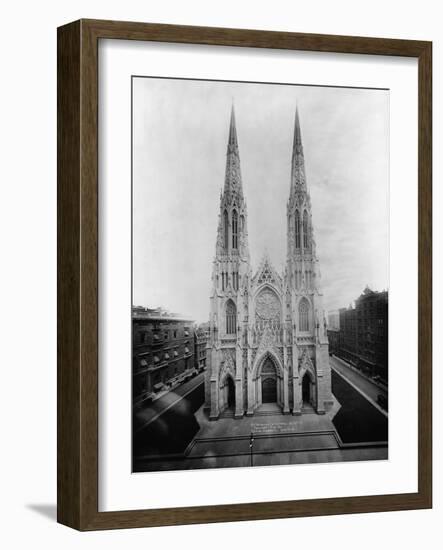 St. Patrick's Cathedral, New York-Irving Underhill-Framed Photographic Print