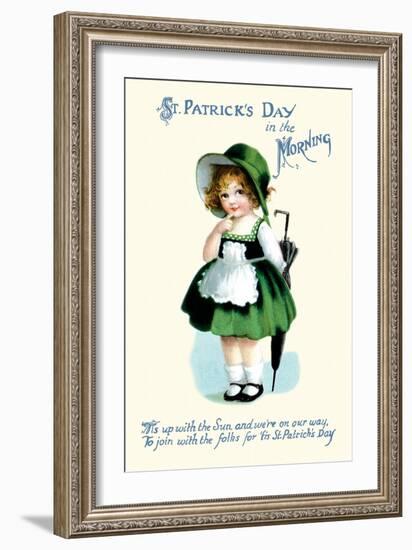 St. Patrick's Day in the Morning-null-Framed Art Print