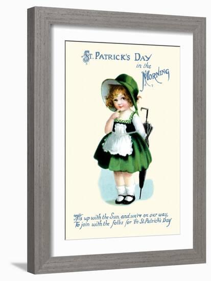 St. Patrick's Day in the Morning-null-Framed Premium Giclee Print