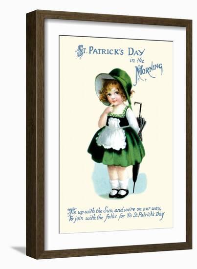 St. Patrick's Day in the Morning-null-Framed Premium Giclee Print