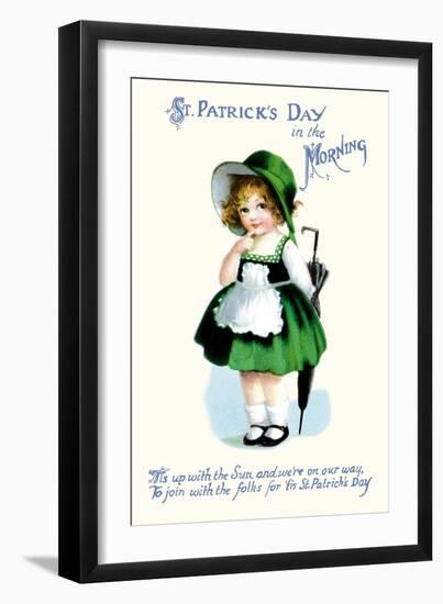 St. Patrick's Day in the Morning-null-Framed Art Print